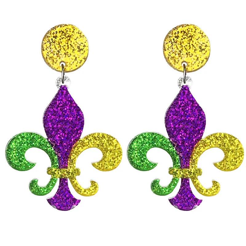 Mardi Gras Carnival - Earrings - Shop Jobie