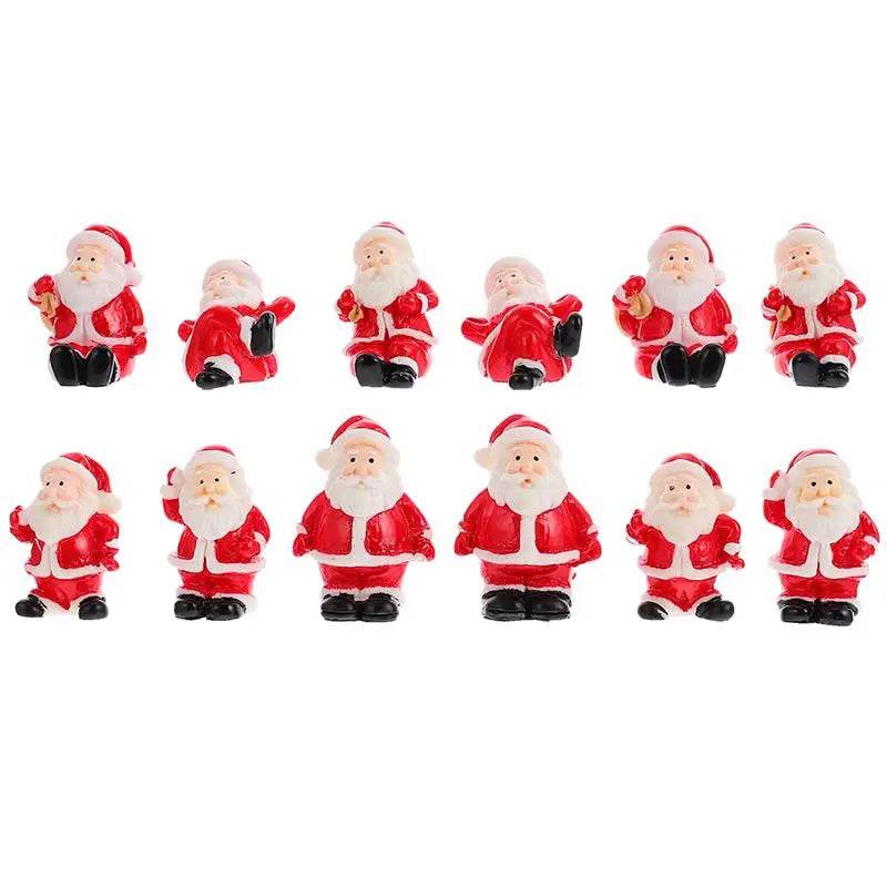 12pc Santa Resin Micro Landscapes - Shop Jobie