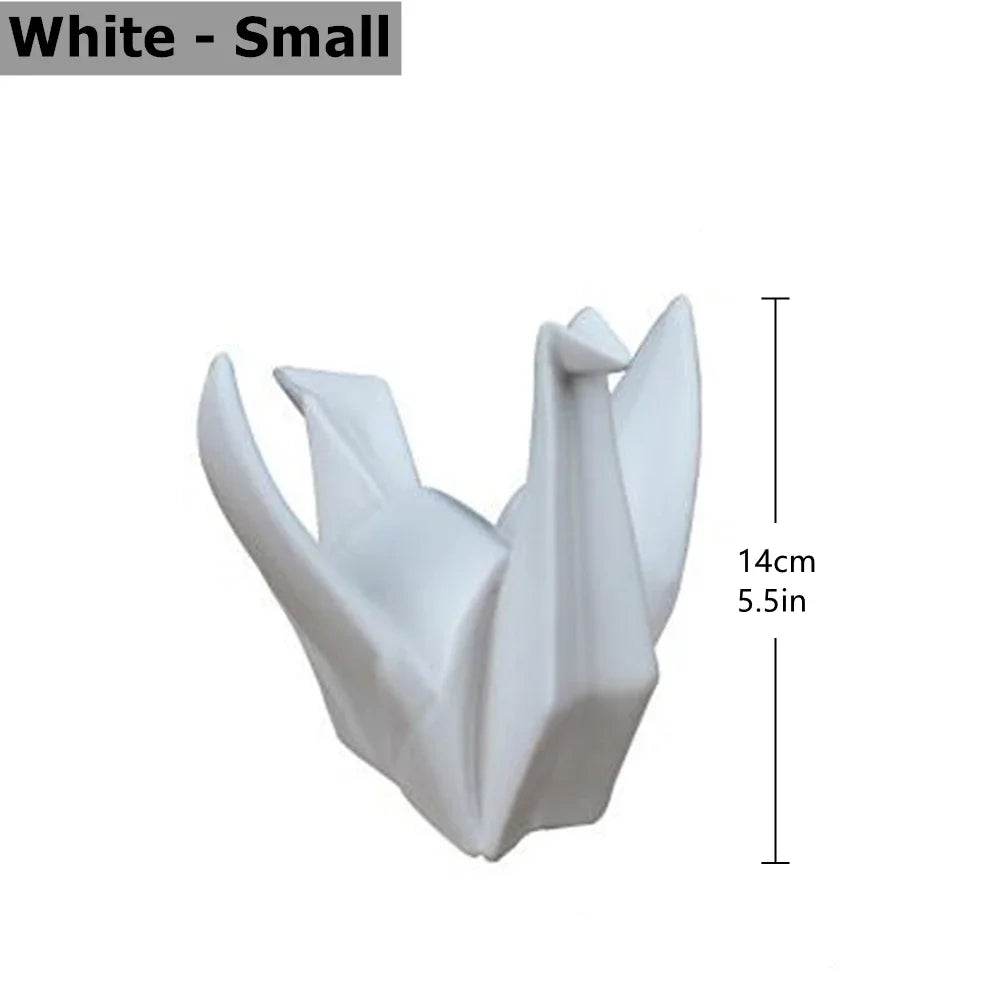 Modern Abstract Origami Bird Figurine - Shop Jobie
