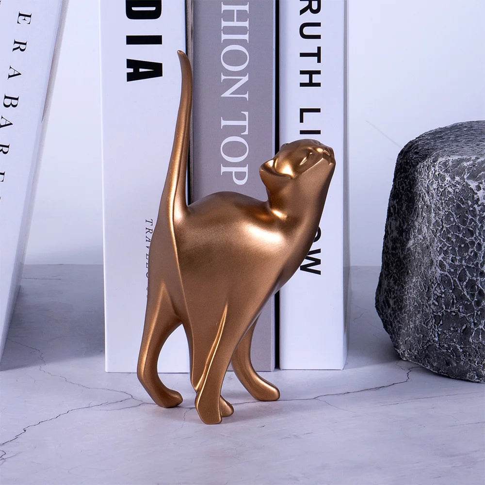Golden Couples Cat Figurine - Shop Jobie