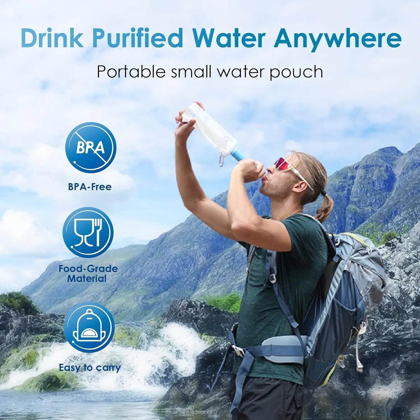 Waterdrop Gravity Water Filter Straw - Shop Jobie