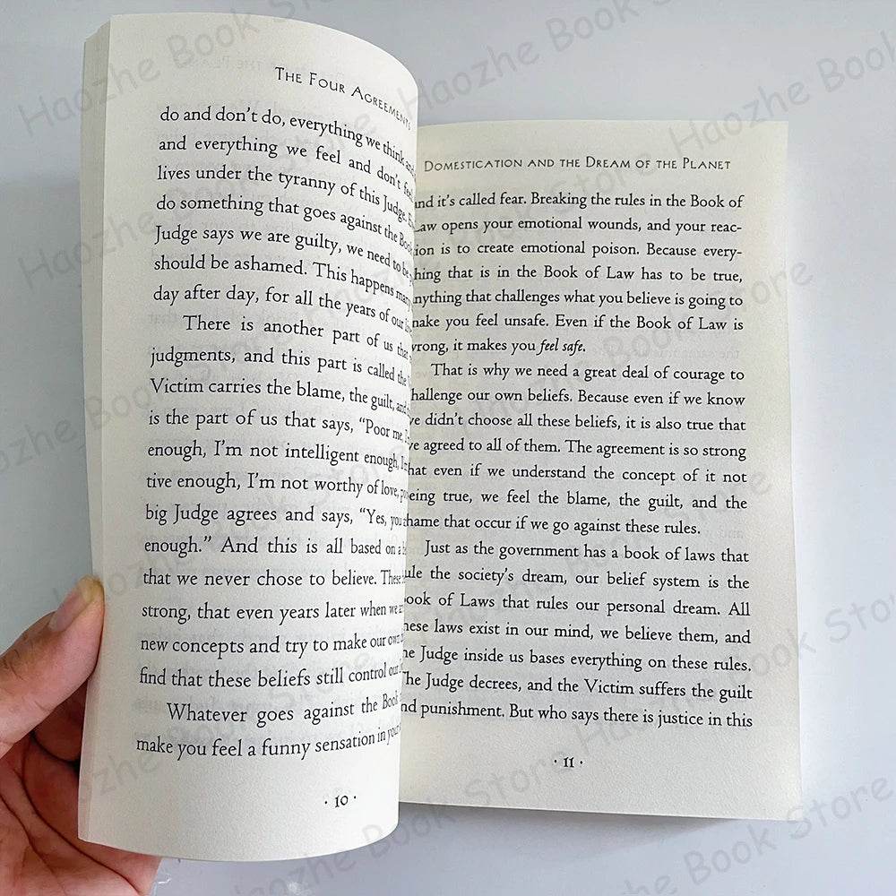 Paperback Book - The Four Agreements - Shop Jobie