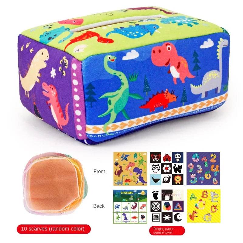 Montessori - Magic Tissue Box Early Learning Activity Game - Shop Jobie