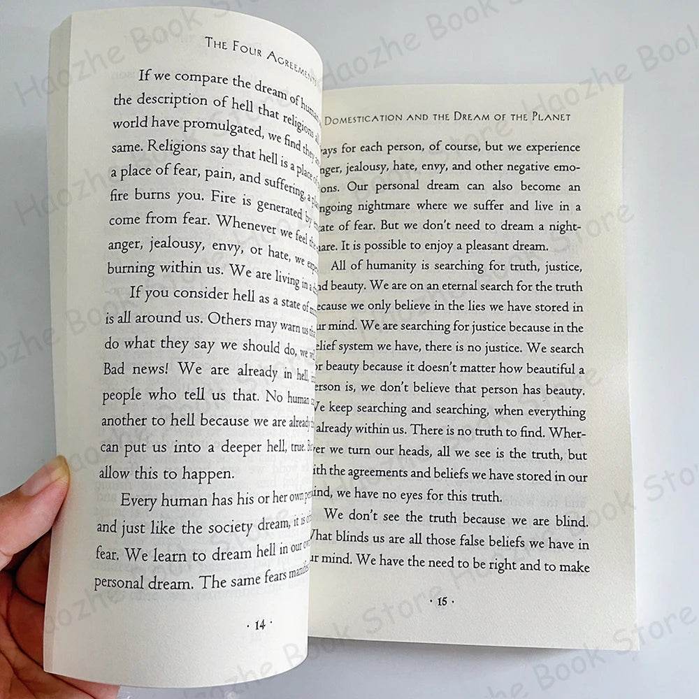 Paperback Book - The Four Agreements - Shop Jobie