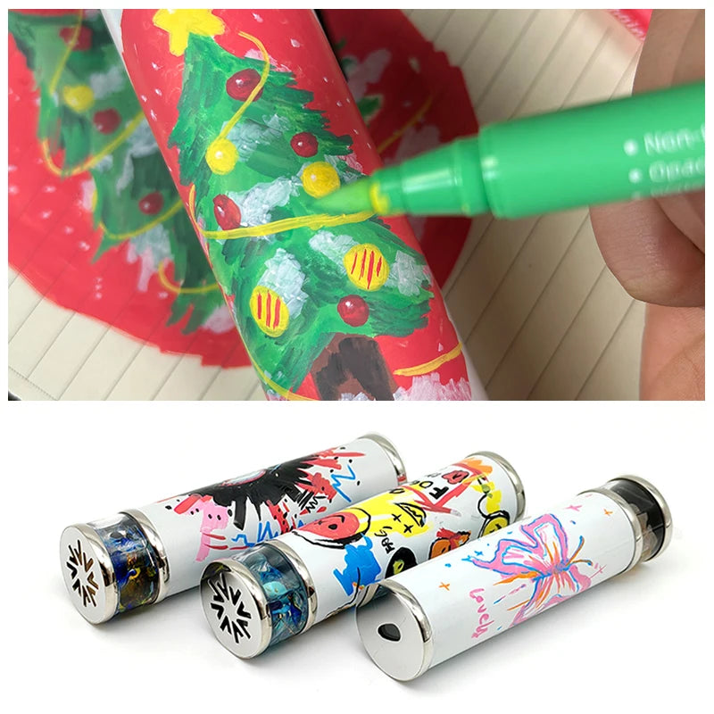 DIY Graffiti Art Kaleidoscope - Horizon Flowers