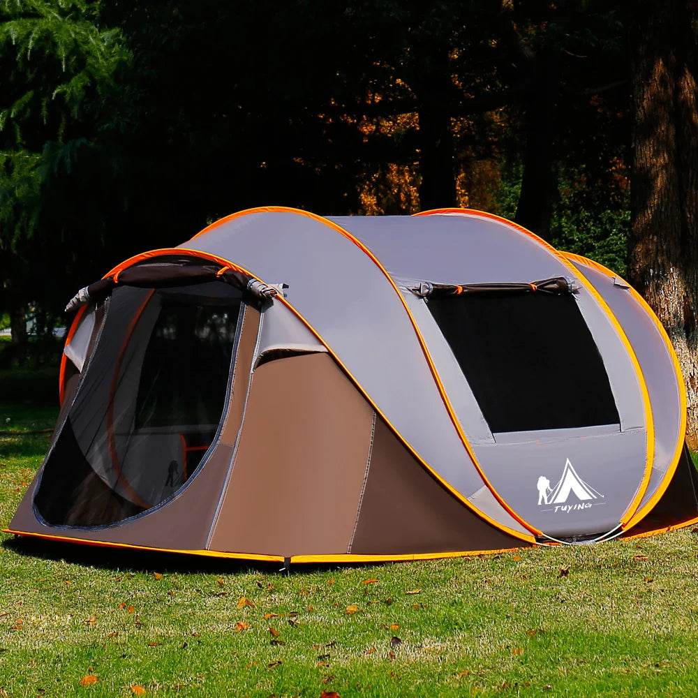 Outdoor 3-8 Person Automatic Pop Up Tent - Shop Jobie
