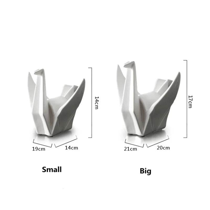 Modern Abstract Origami Bird Figurine - Shop Jobie
