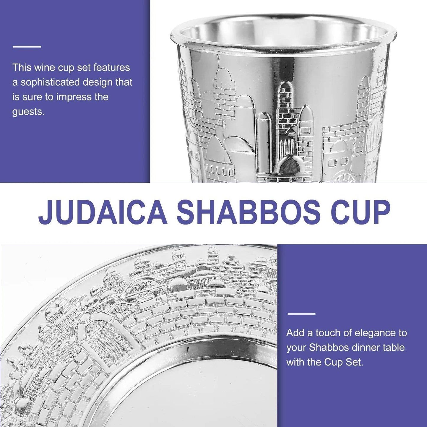 Prayer Kiddish Cup Set - Shop Jobie