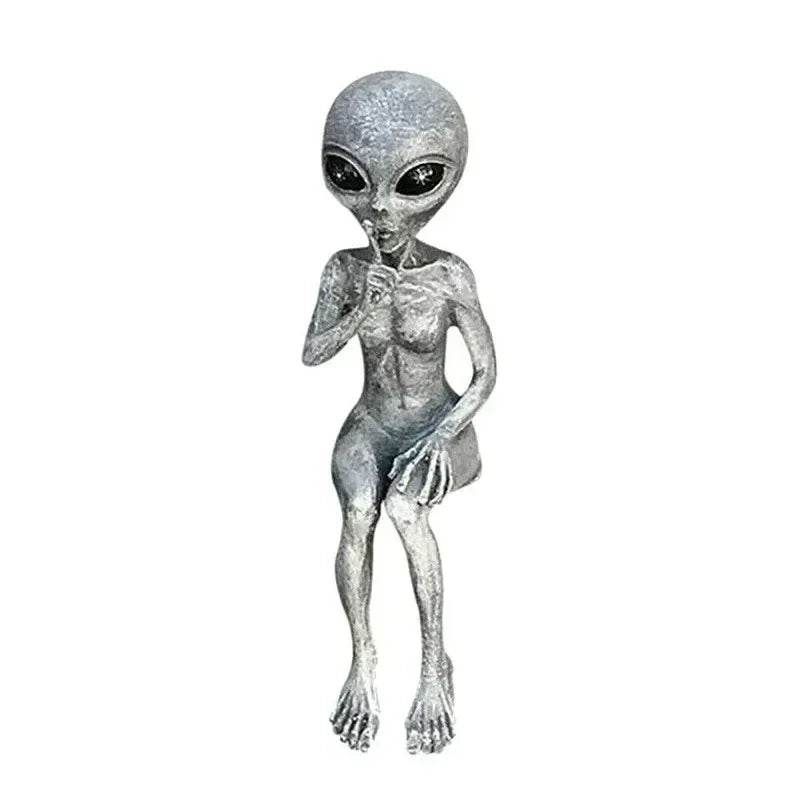 UFO Alien Outdoor Garden Statue - Shop Jobie