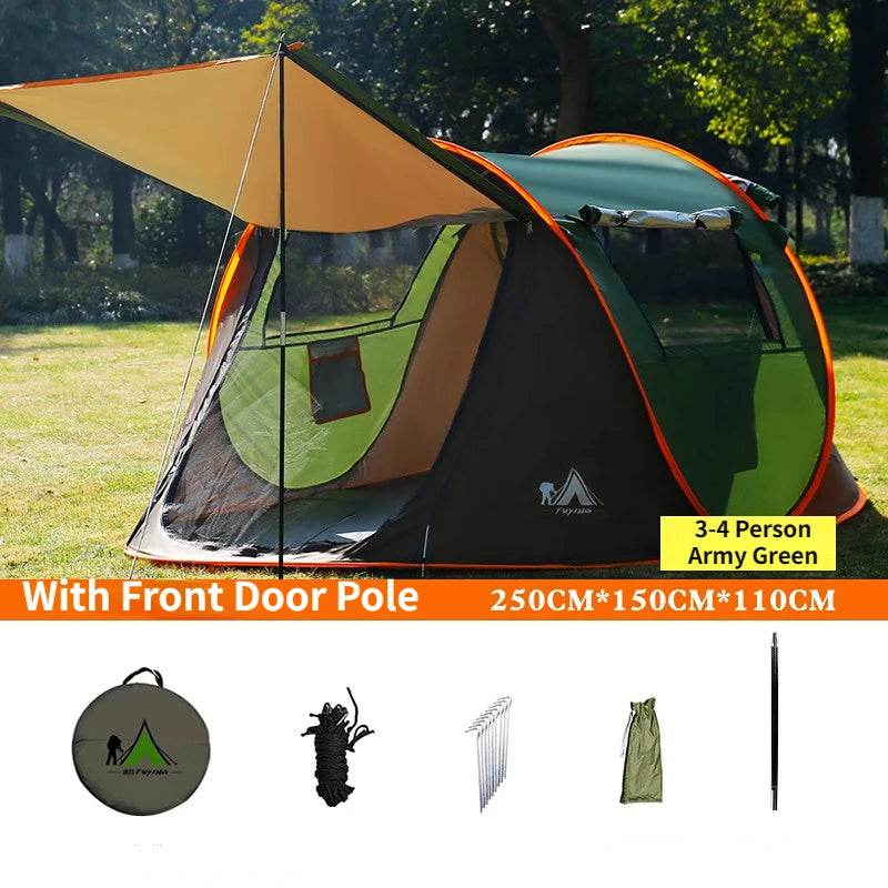 Outdoor 3-8 Person Automatic Pop Up Tent - Shop Jobie