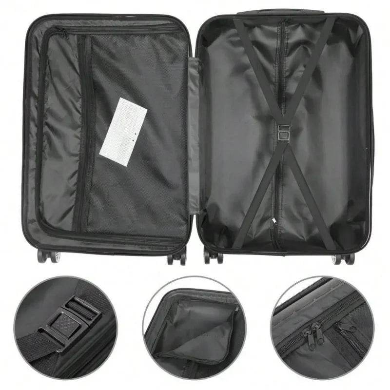 3pc Travel Spinner Luggage Set - Dark Green - Shop Jobie