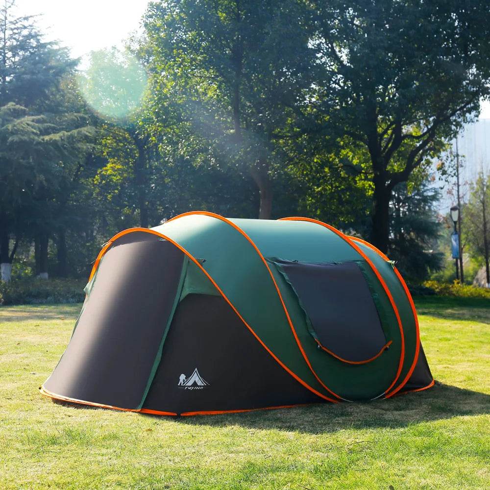 Outdoor 3-8 Person Automatic Pop Up Tent - Shop Jobie