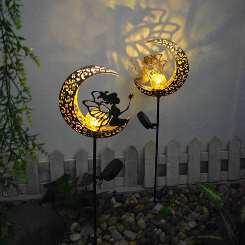Moon Fire Fairy Led Solar Lights - Shop Jobie