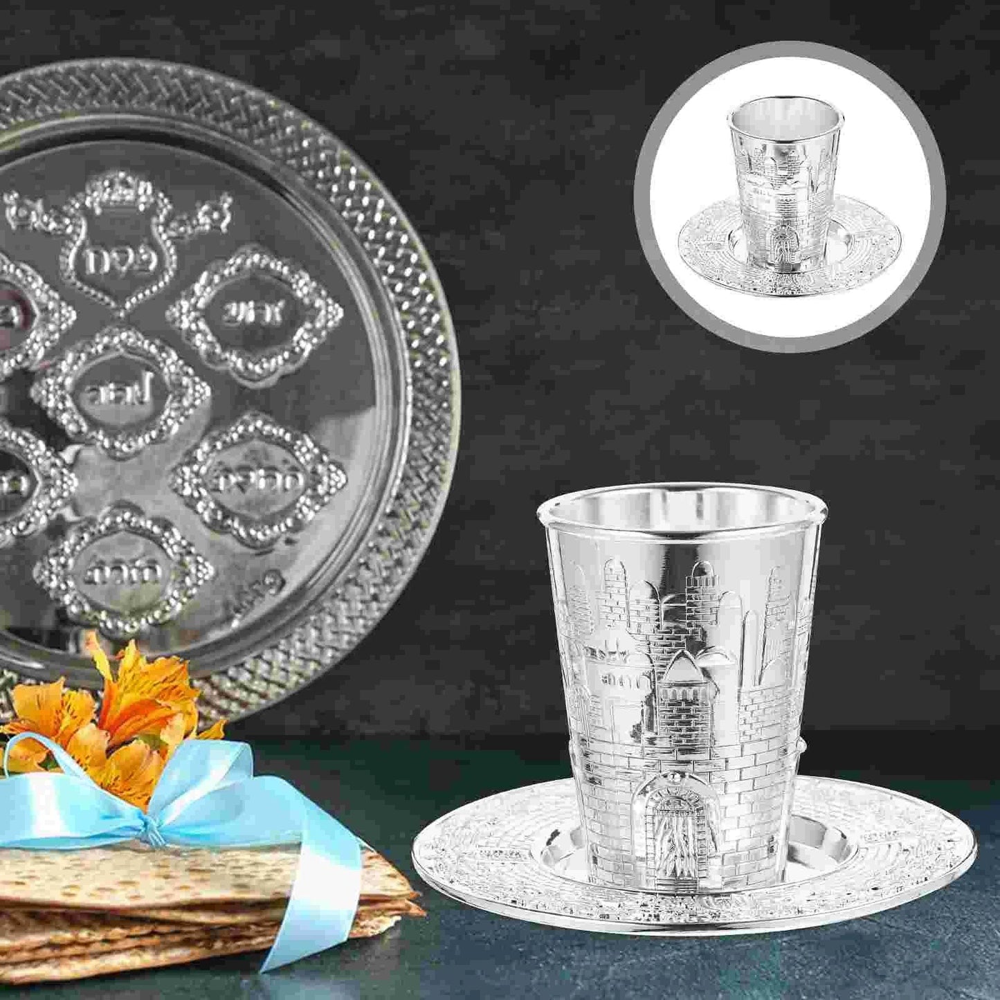 Prayer Kiddish Cup Set - Shop Jobie
