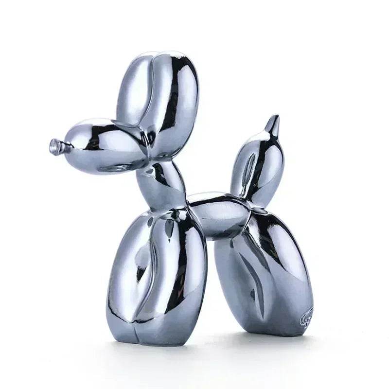 Metallic Resin Balloon Dog Figurine - Shop Jobie