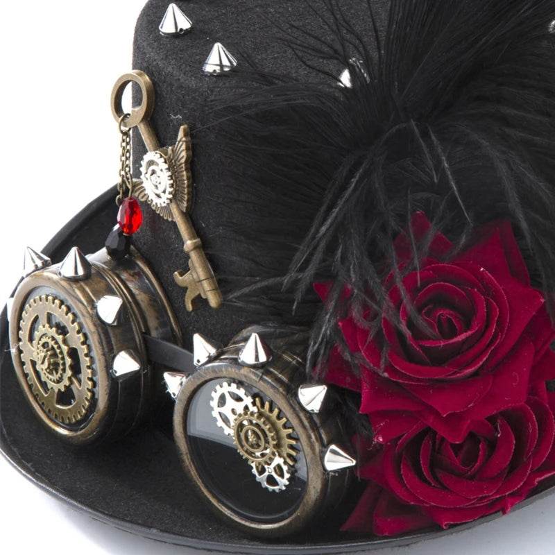Vintage Steampunk Top Hat - Fedora Style - Shop Jobie