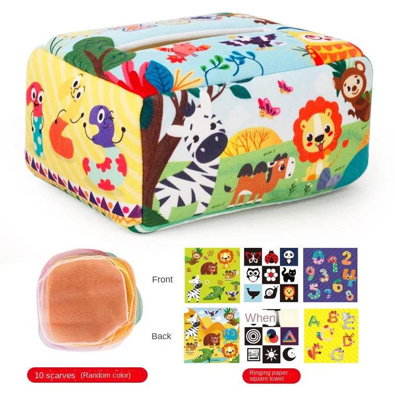 Montessori - Magic Tissue Box Early Learning Activity Game - Shop Jobie
