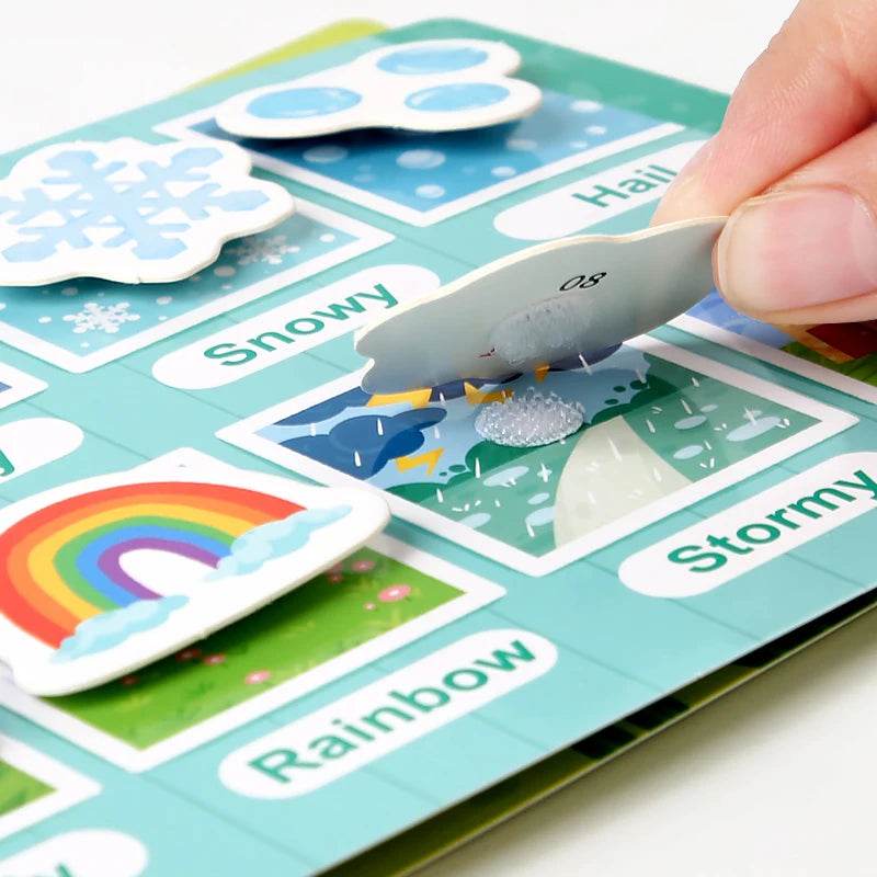 Montessori - Busy Quiet Book Shapes & Colors Matching Game - Shop Jobie
