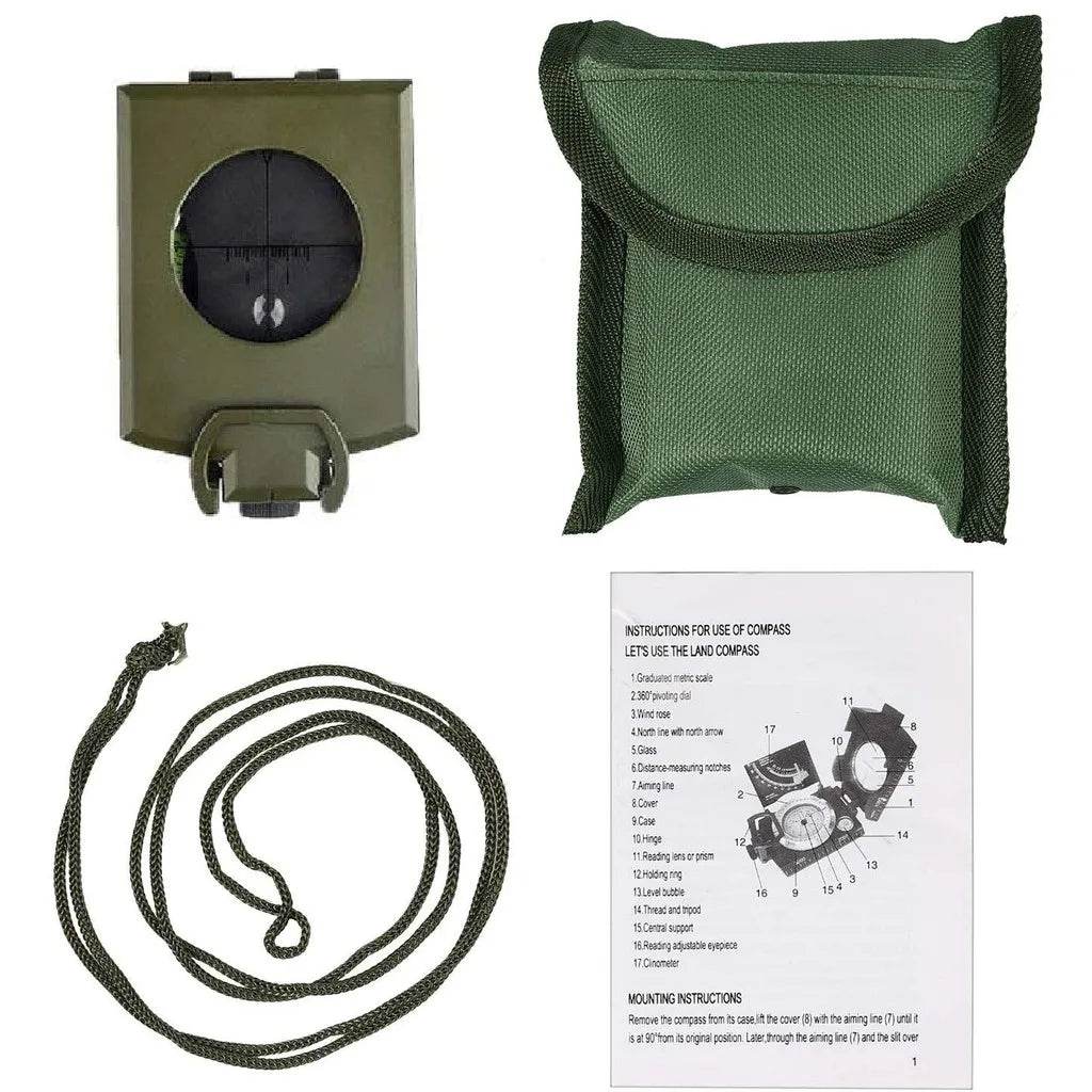 Outdoor Survival Gear- Military Compass - Shop Jobie