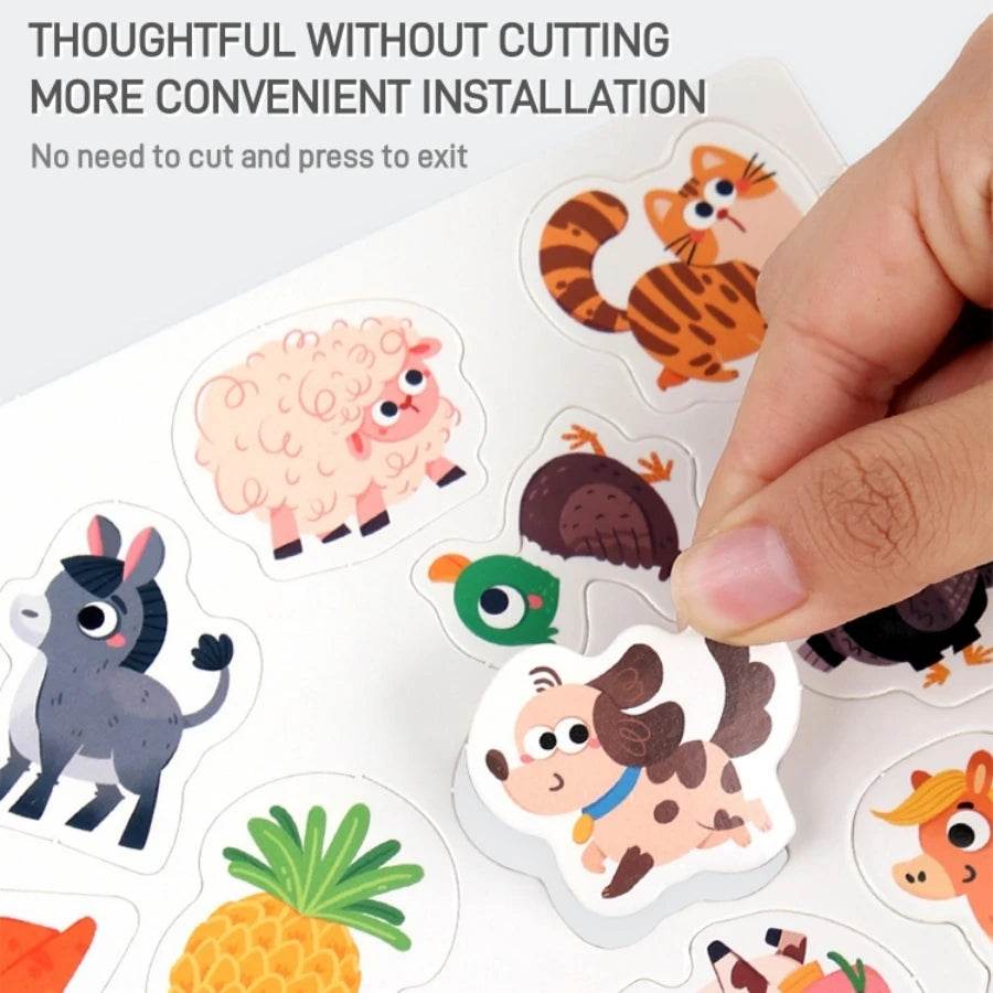 Montessori - My First Quiet Book Paste - Shop Jobie