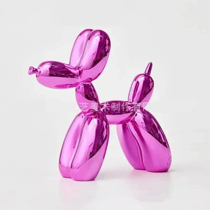 Metallic Resin Balloon Dog Figurine - Shop Jobie