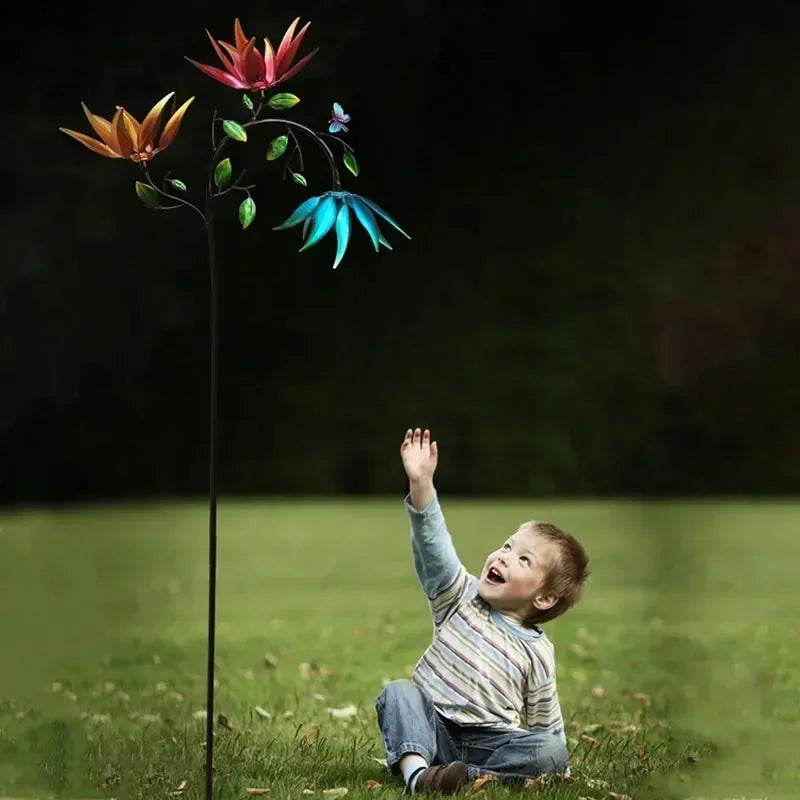 Wind Spinner - Butterflies & Flowers - Shop Jobie