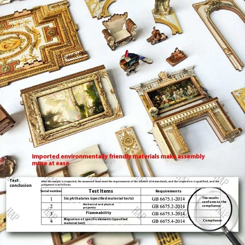 DIY Puzzles - Wooden Book Nook Kit