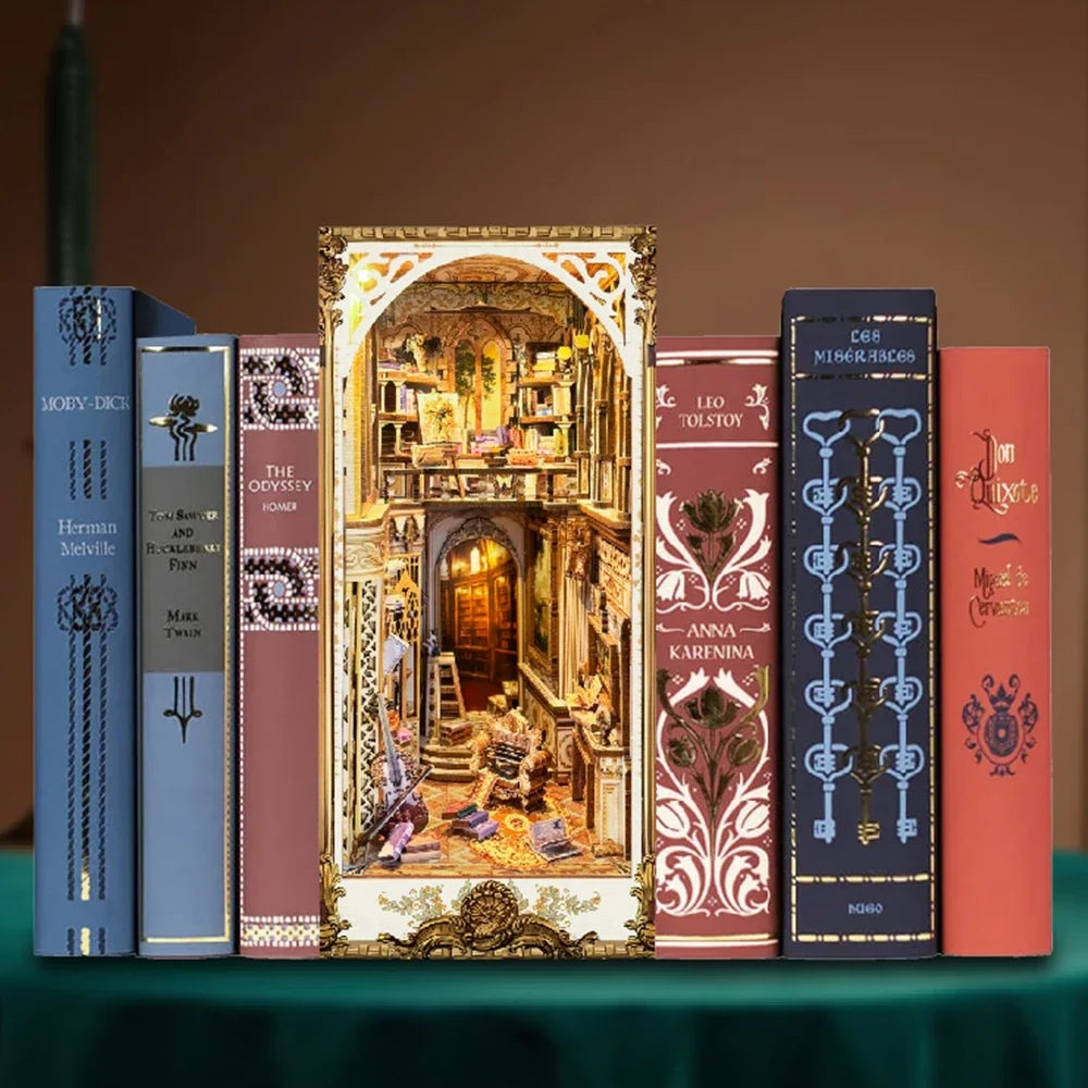 DIY Puzzles - Wooden Book Nook Kit