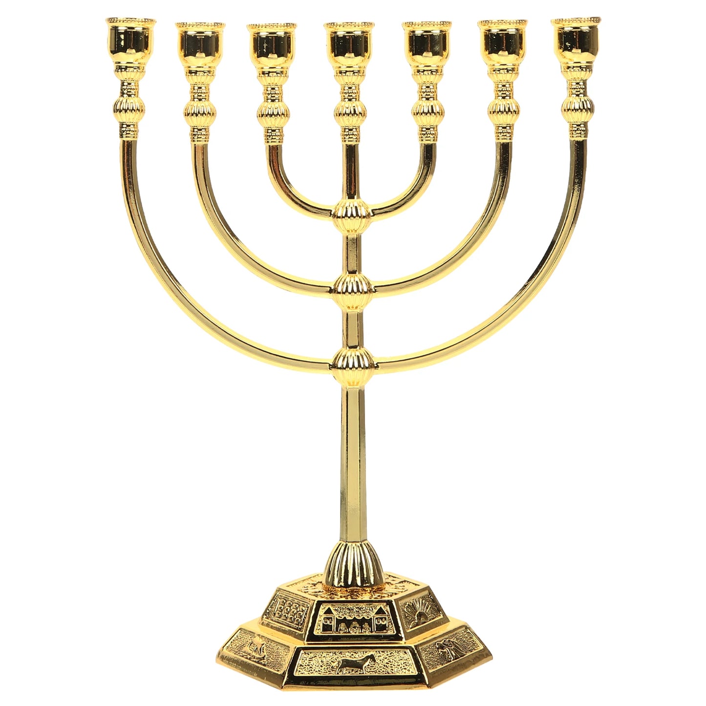 Menorah 7-Branch Jerusalem Temple
