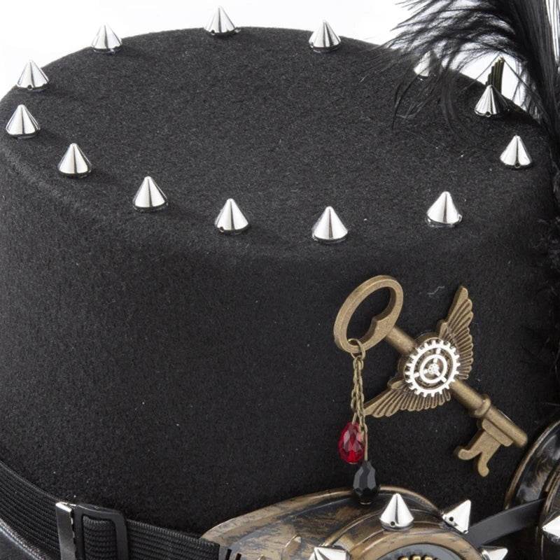 Vintage Steampunk Top Hat - Fedora Style - Shop Jobie