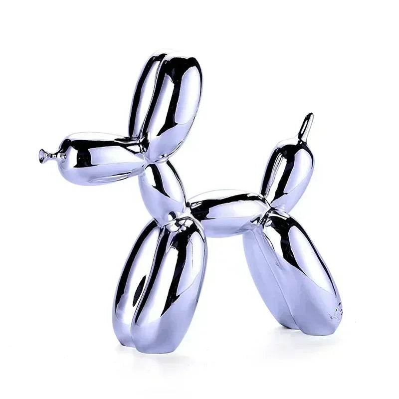 Metallic Resin Balloon Dog Figurine - Shop Jobie