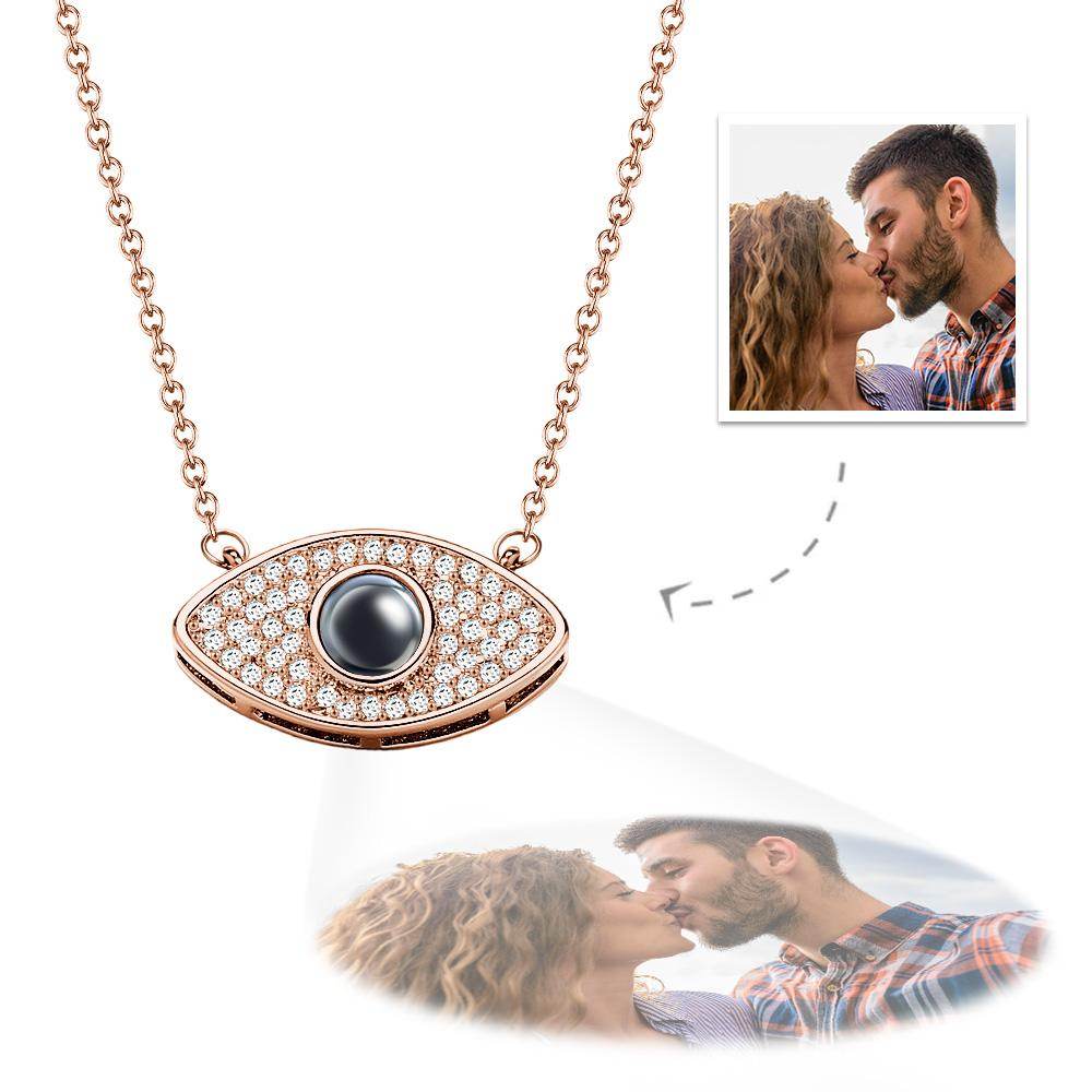 Evil Eye Projection Necklace - Shop Jobie