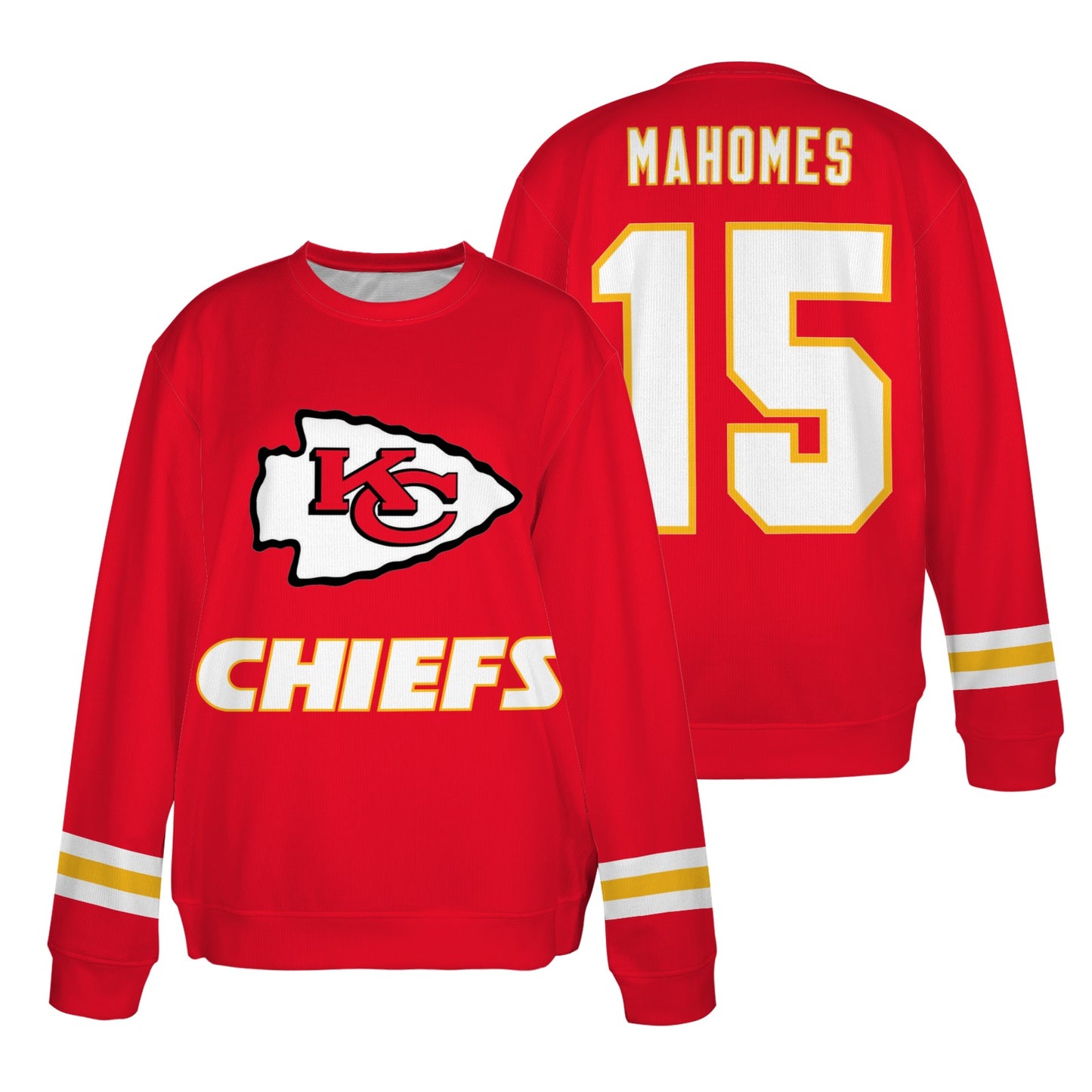 KC Chiefs Larger Size Sweater