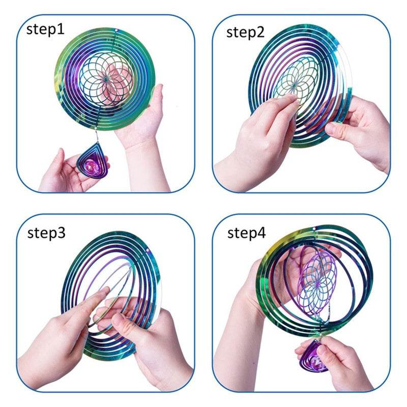 Earth World Map Wind Chimes - Shop Jobie