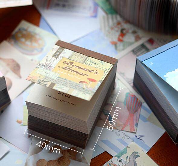 DIY Scrapbooking - Vintage Mini Notepad Cards - Shop Jobie