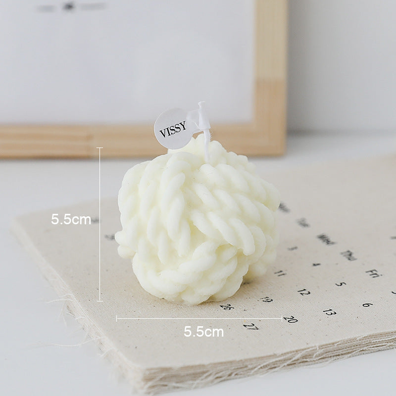 Aromatherapy Small Yarnball Candles