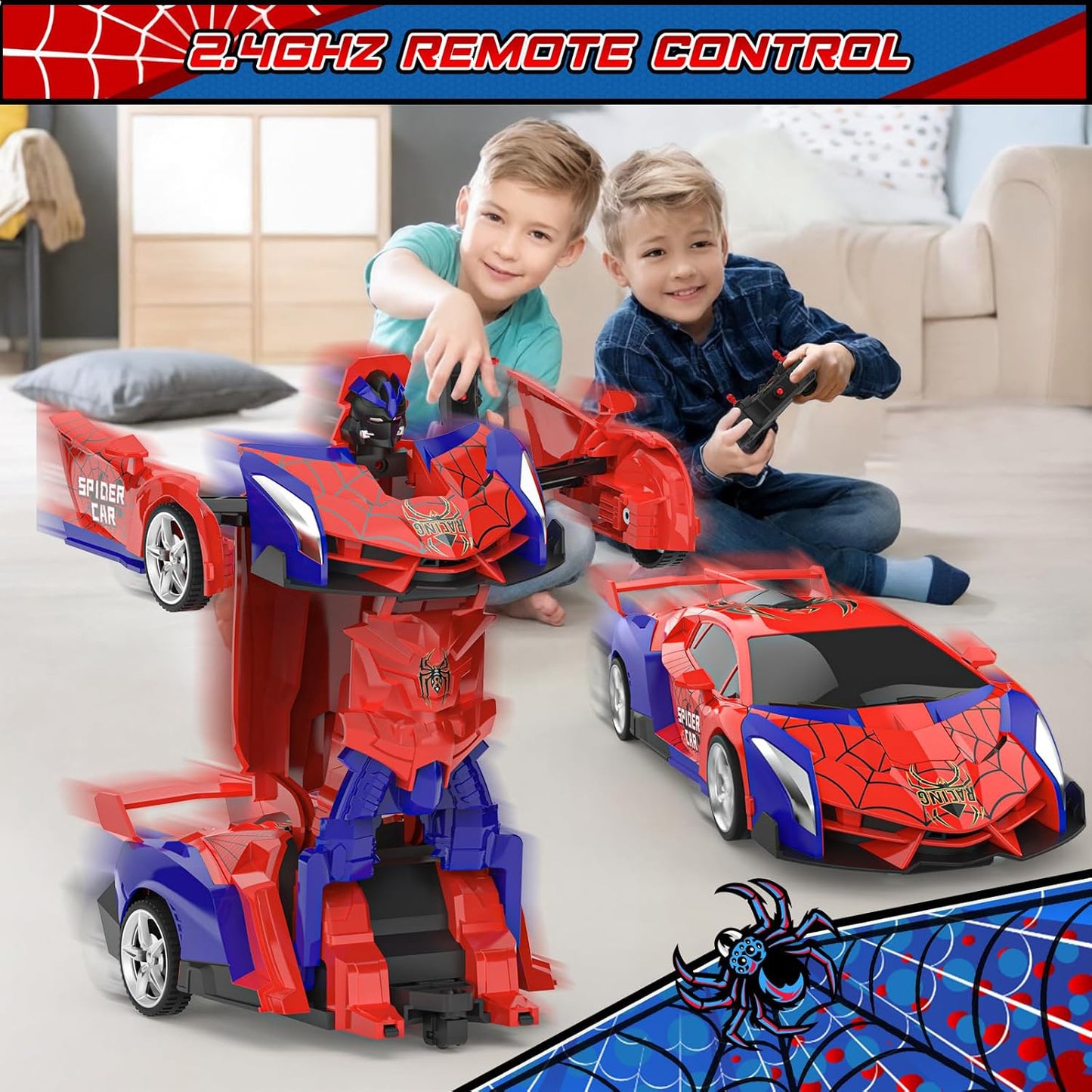 Intelligent Transformer RC Car