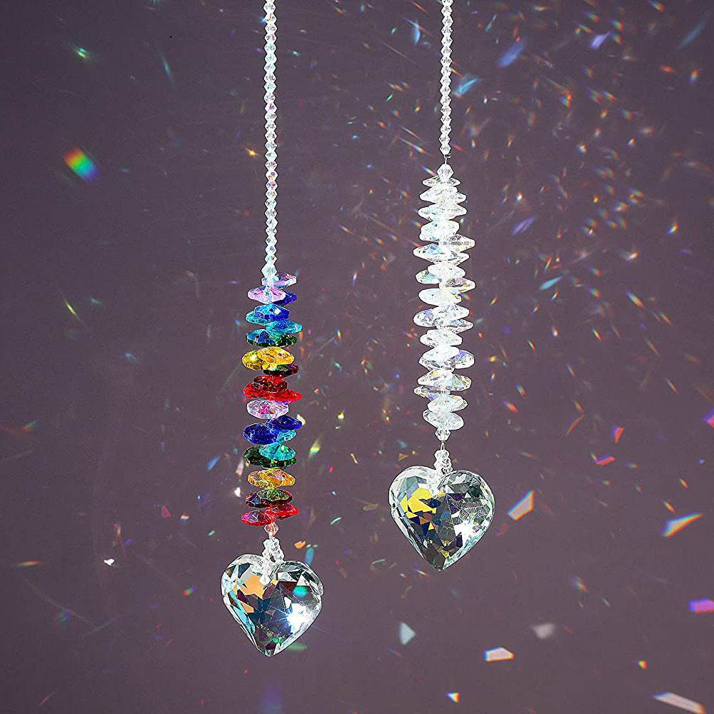 Crystal Heart Sun Catcher - Shop Jobie