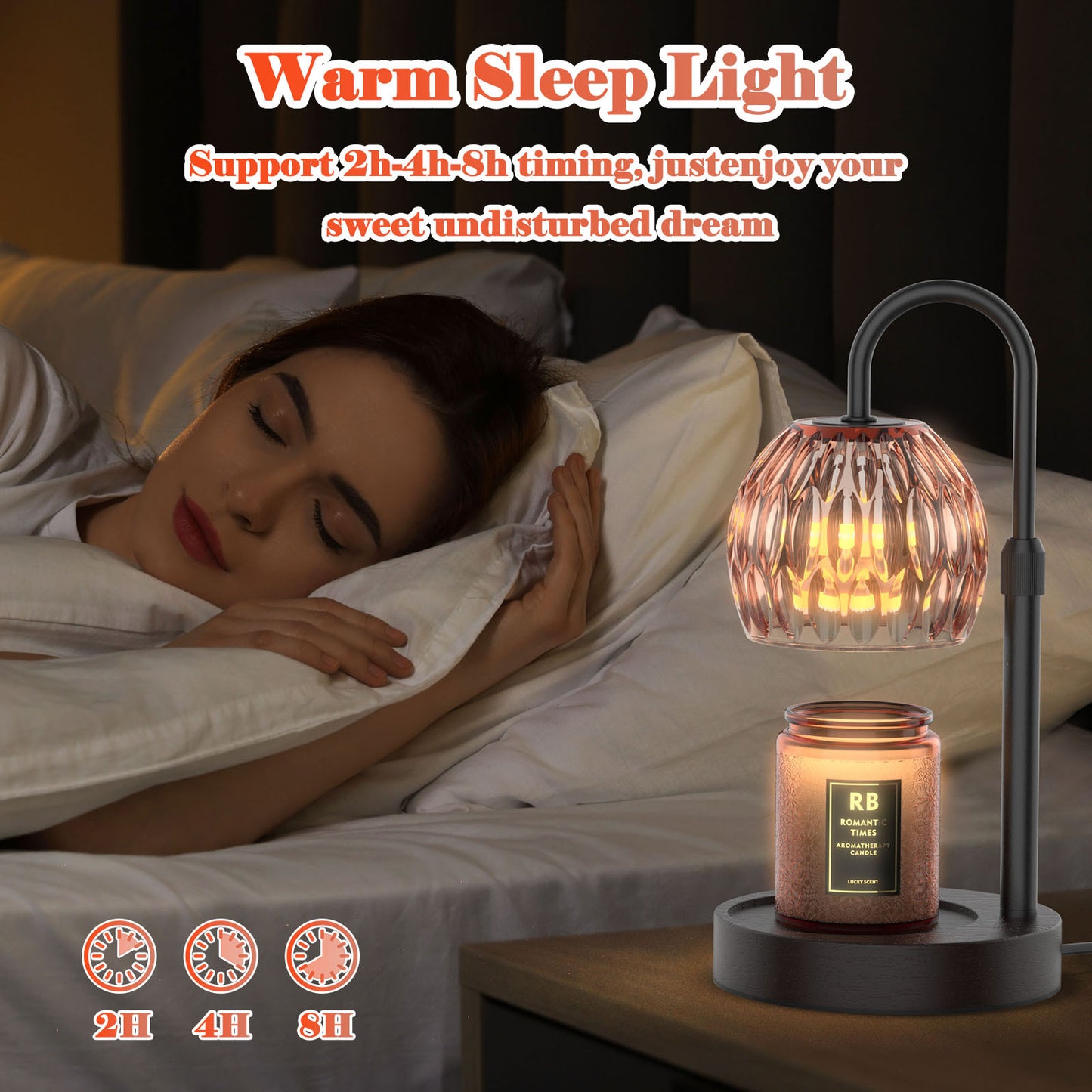 RAINBEAN Candle Warmer Lamp