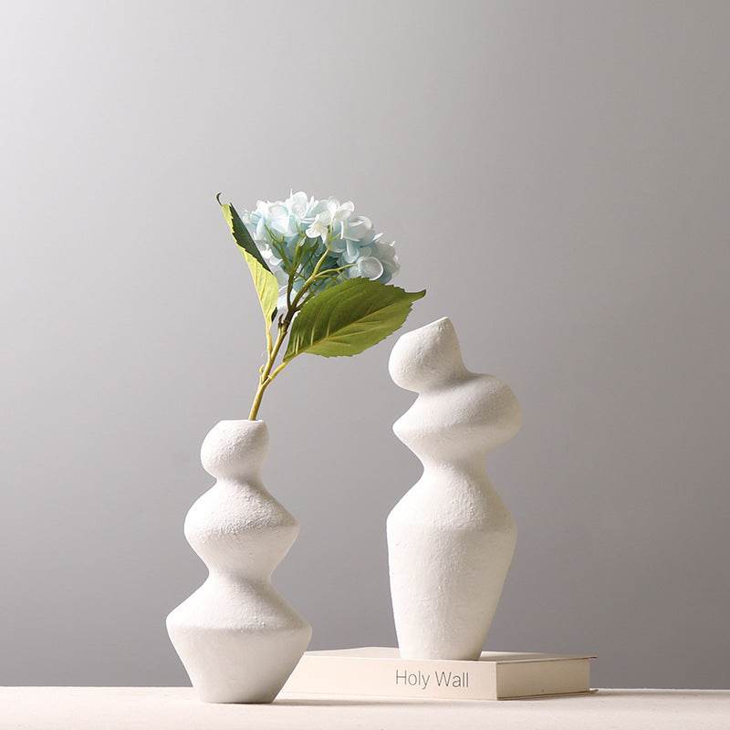 Irregularly Stacked Ceramic Vases - Shop Jobie