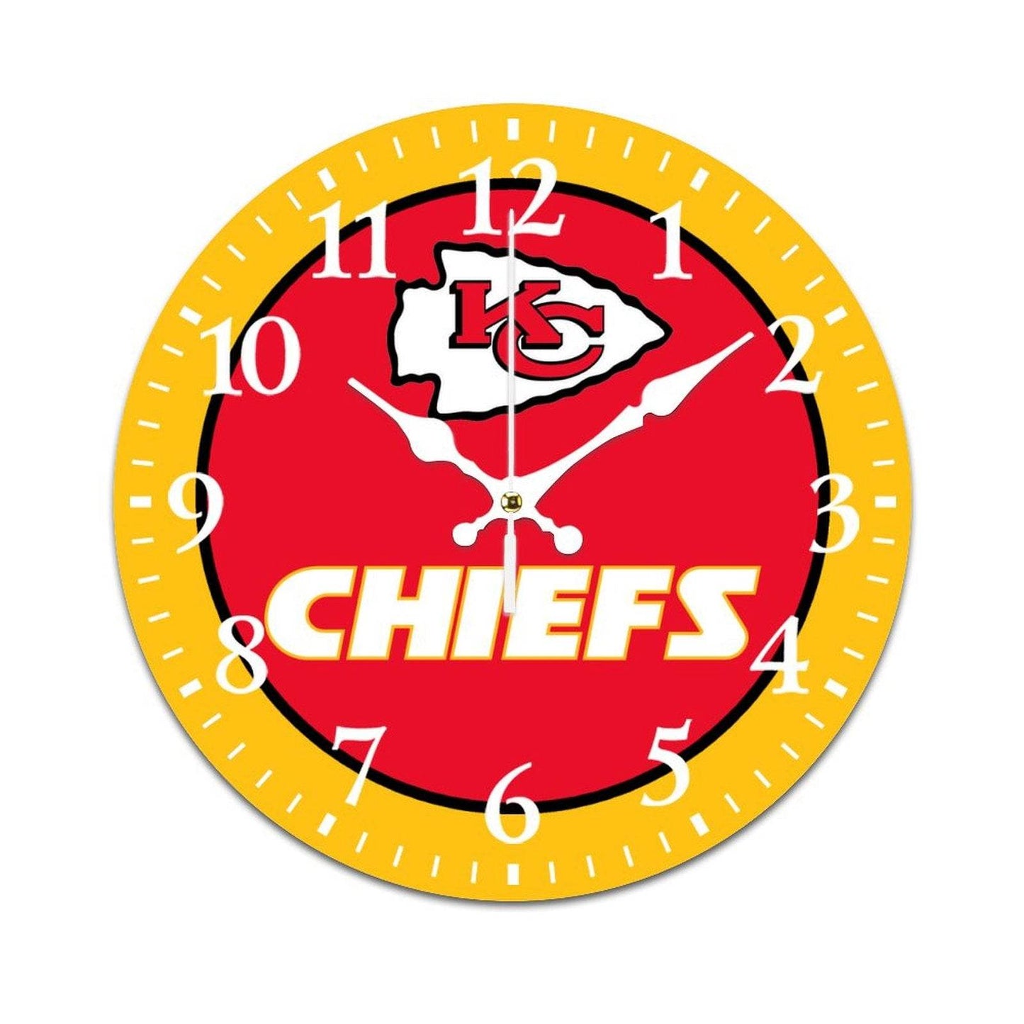 KC Chiefs Wall Clock - Shop Jobie