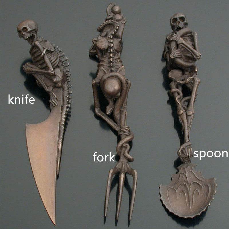 Halloween Knife Fork And Spoon Set - Shop Jobie