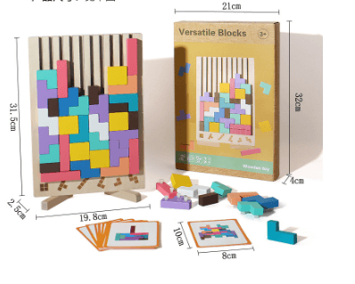 Multi-functional Tetris Building Block Puzzle - Shop Jobie