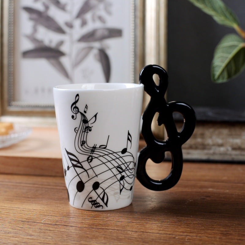 Ceramic Musical Note Mug