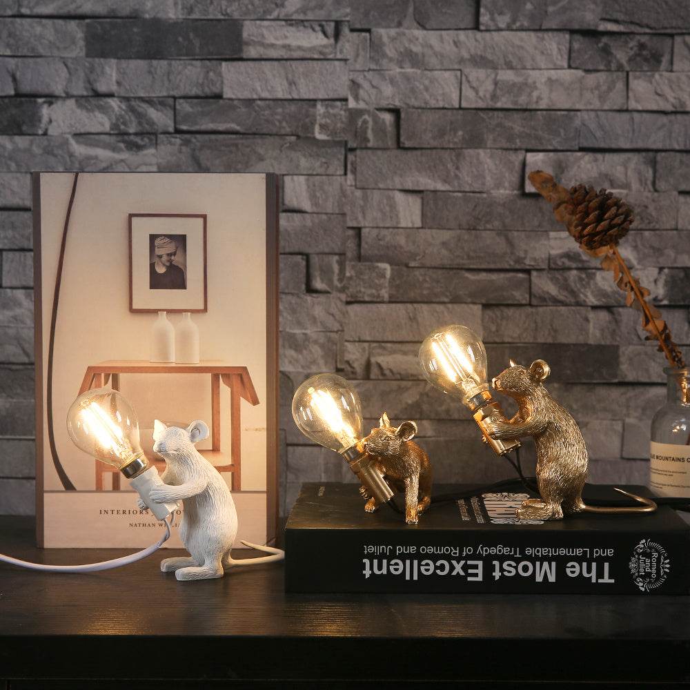 Resin Rat Desk Lamp - Shop Jobie