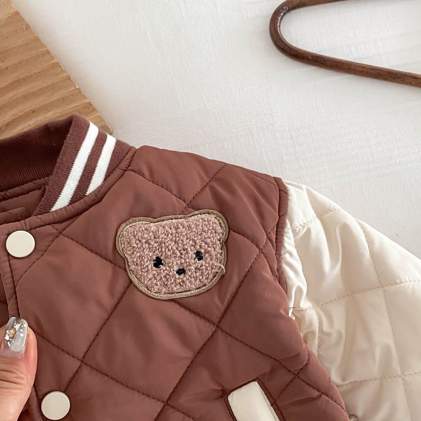 Kid's Baseball Quilted Jacket - Shop Jobie