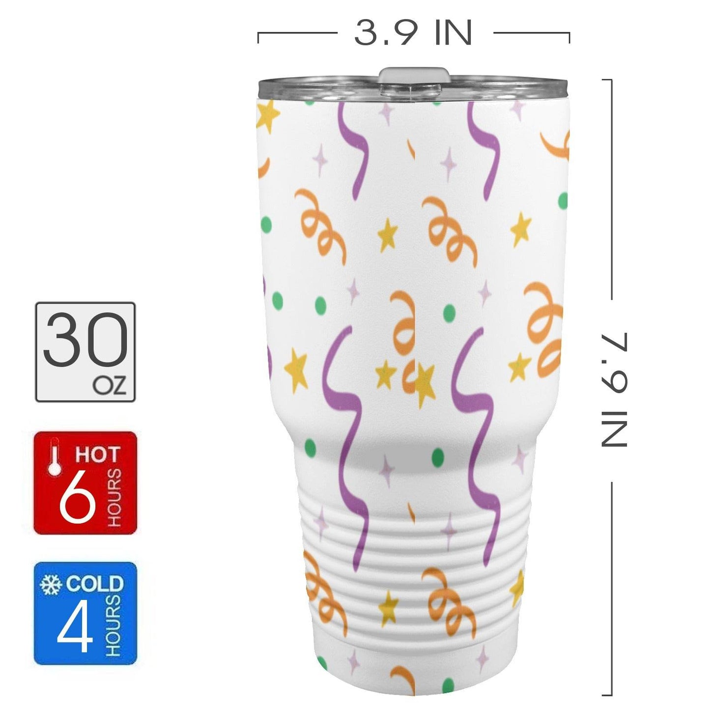 Mardi Gras Tumbler - Shop Jobie