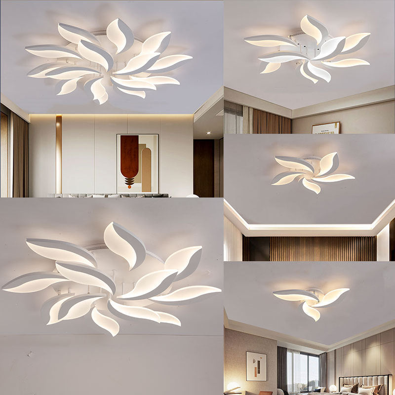 Acrylic Modern Simplicity "Eyebrow" Ceiling Light