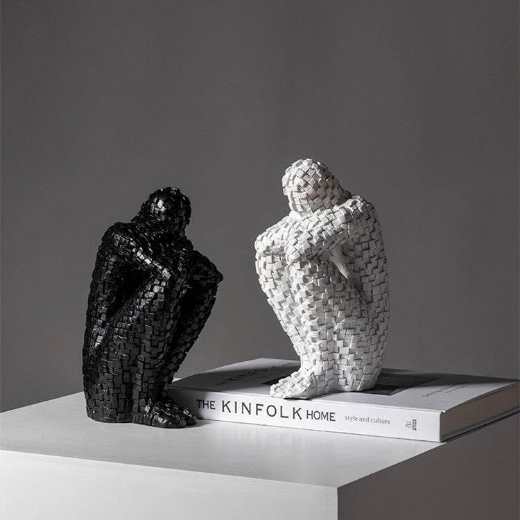 Nordic Style Thinker Art Abstract Figure - Shop Jobie