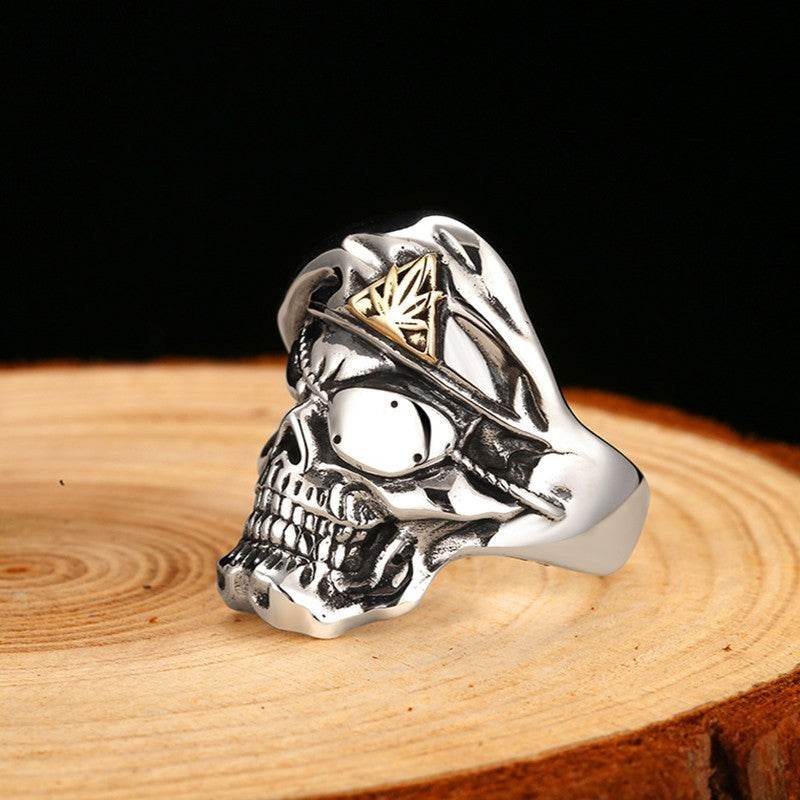 925 Sterling Silver Skull Ring - Shop Jobie
